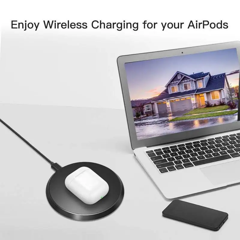 Bluetooth Wireless Earphone Charger Case For AirPod Wireless Charging Receiver Cover Compatible With Any Wireless Charger Bluetooth Wireless Earphone Charger Case For AirPod Wireless Charging Receiver Cover Compatible With Any Wireless Charger