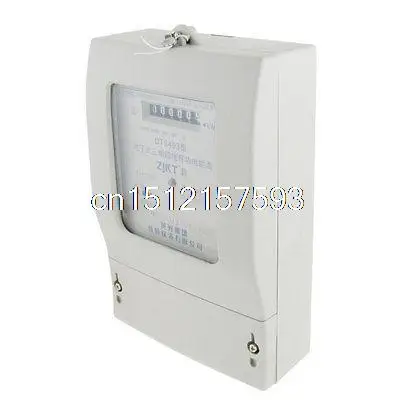 

AC 220V 380V 5A Three Phase Four Wires Electronic Energy Meter New