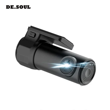 

PARASOLANT Full HD1080P WiFi Hidden Dash Cam 360 Degree Max Turning 170 Degree Wide Angle Lens WDR G sensor Car Driving Recorder