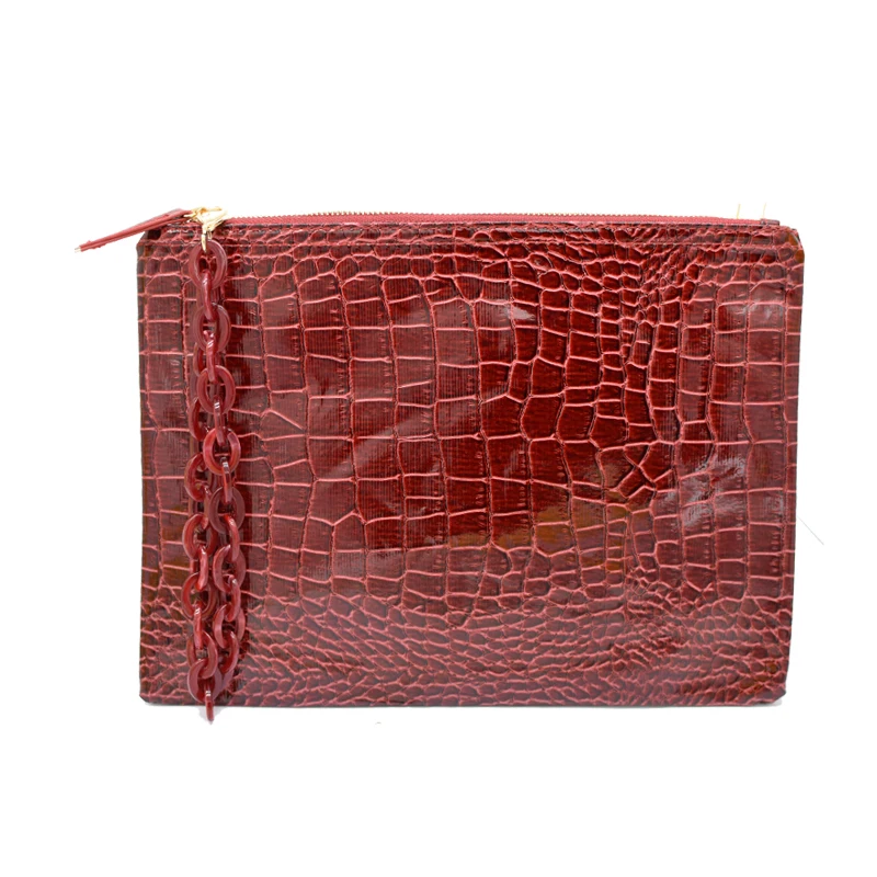 Модная крокодиловая женская сумка-клатч из искусственной кожи, женская вечерняя сумка-конверт, новинка, женские клатчи, сумочка, женская сумочка