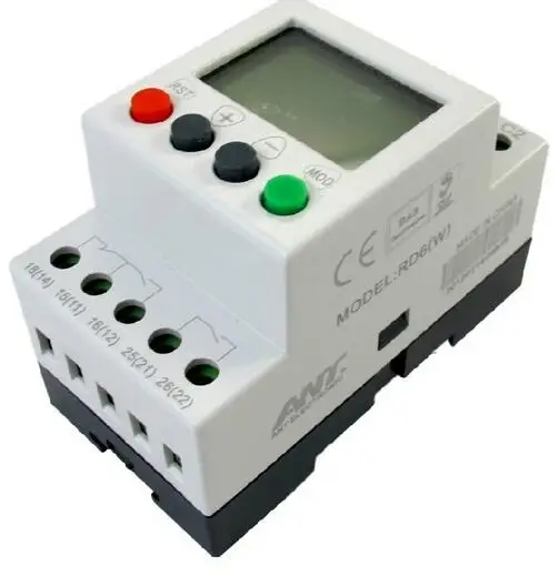 Three phase voltage protective monitoring relay, 3 phase sequence relay