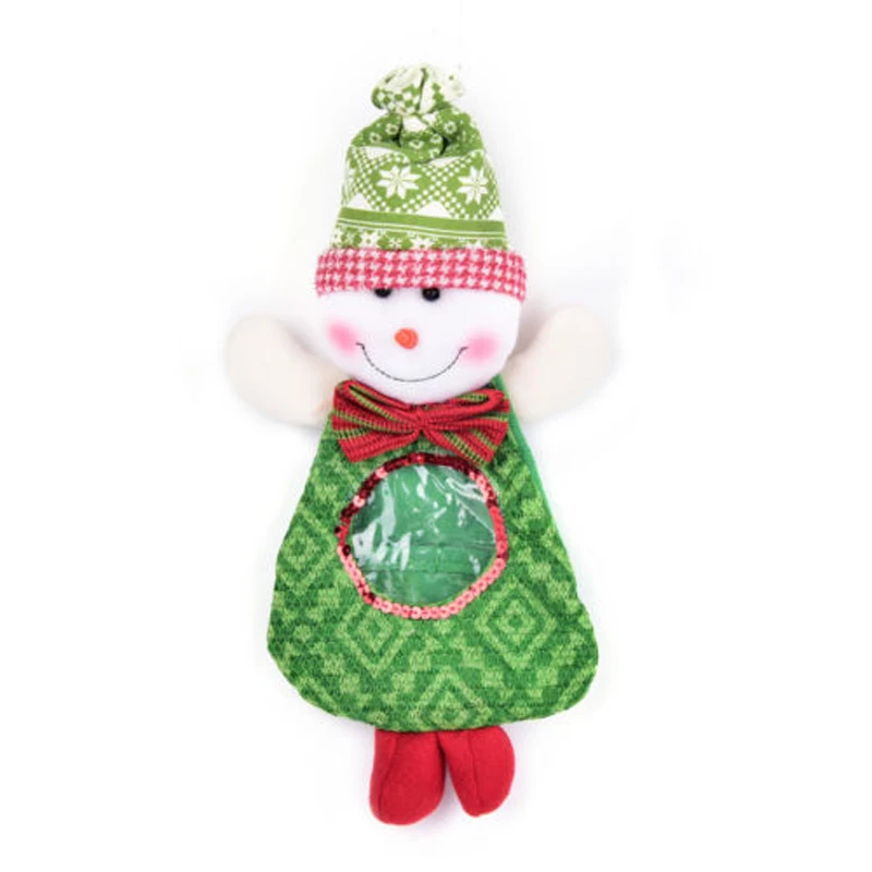 DIY Christmas Party Decor Gift Bags Sweet Candy Xmas Stocking Handbag