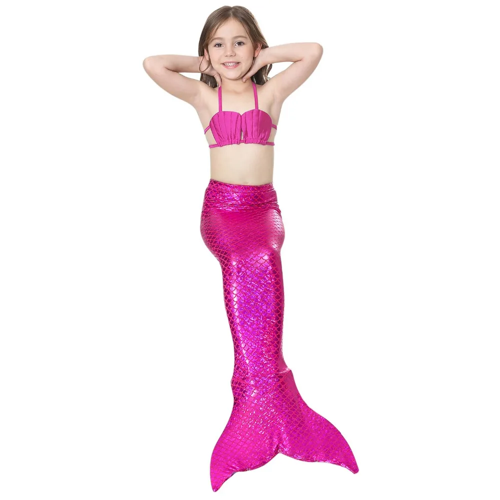 От 3 до 12 лет костюм русалки для плавания; Костюм Русалки для костюмированной вечеринки для девочек; купальник русалки для маленьких детей; костюм принцессы; купальный костюм