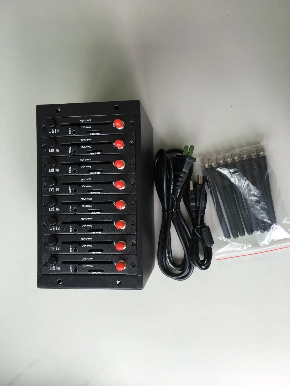 GSM модемный пул USB 8 Порты Q2303A модуль для Wavecom команды AT 900/1800 мГц Поддержка imei меняется