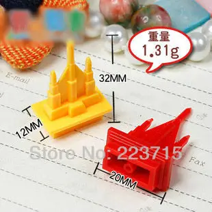 

Free Shipping!20pcs *Tower Top* DIY enlighten block bricks,Compatible With Assembles Particles