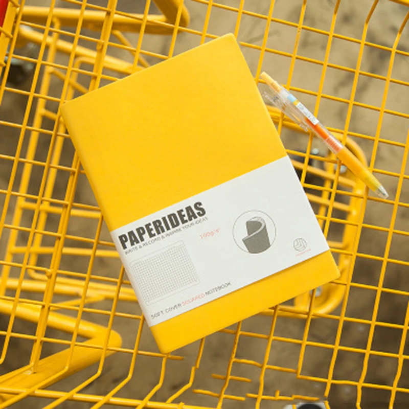 

A5 Hardcover Dotted Notebook Bandage Dotted Personal Diary Notebook School Office Stationery Black Bullet Journal Dotted Paper.