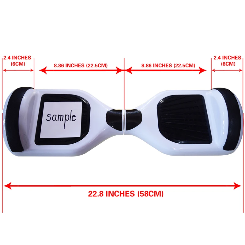 2017 Hoverboard Silicone Shell Case Cover Waterproof Protector for Mini 6.5 Inch 2 Wheels Smart Self Balancing Electric Scooter (15)