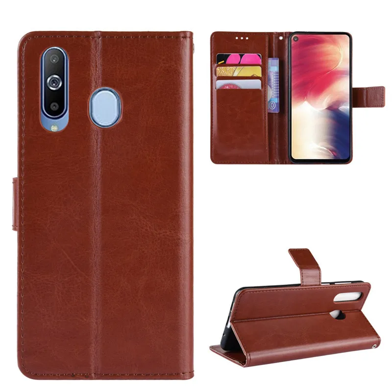 For Samsung Galaxy A60 Case Luxury Leather Flip Wallet Phone Case For Samsung A 60 A606F A606 Case Stand Function Card Holder