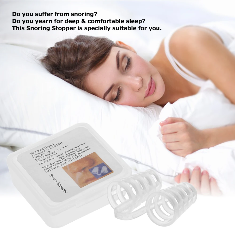 Mini Snoring Stopper Anti Snoring Device Nasal Vents Relief for Snoring Nasal Congestion Health Care Sleep & Snoring Mini Snoring Stopper Anti Snoring Device Nasal Vents Relief for Snoring Nasal Congestion Health Care Sleep & Snoring