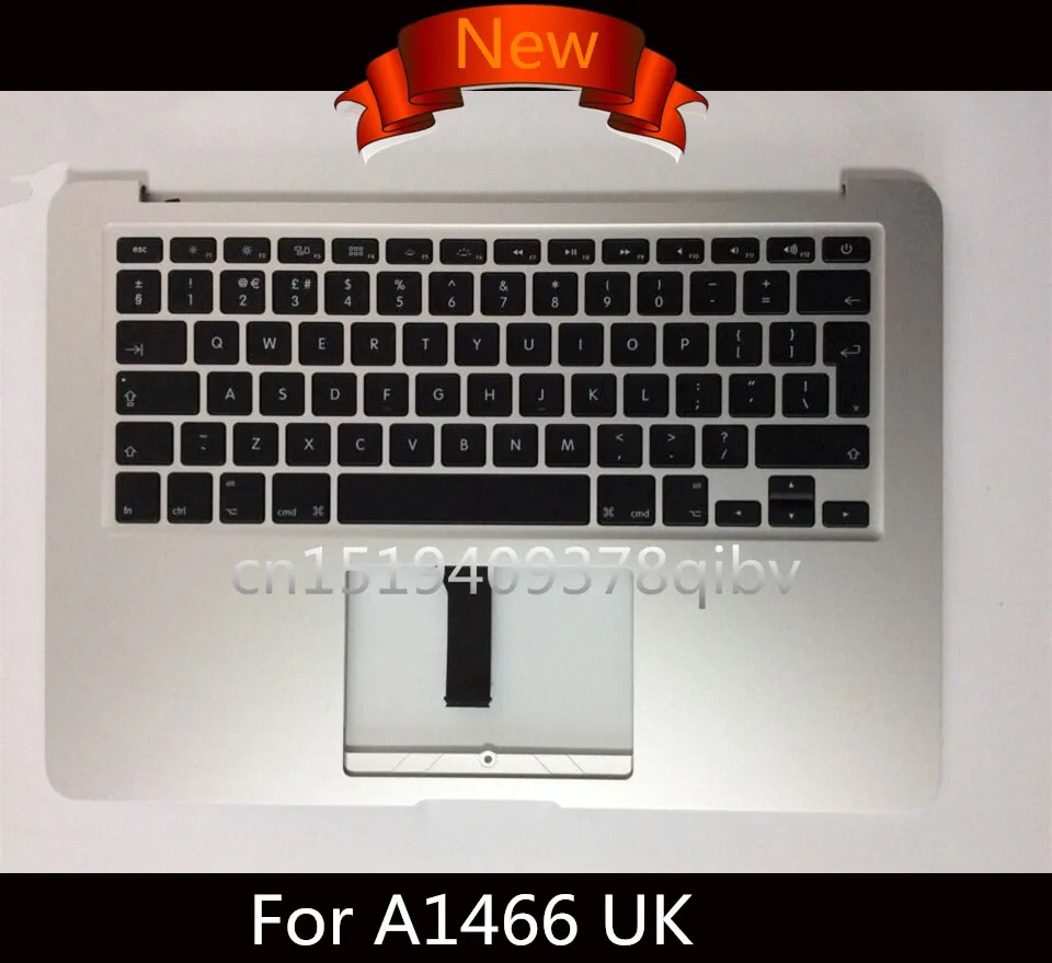 Новый Великобритании Упор для рук Topcase Для MacBook Air 13.3 ''A1466 с Великобритании клавиатуре нет Touchpad нет подсветкой 2013 2014 2015 2016