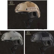 Тактические шлем для Airsoft Пейнтбол PJ шлем Открытый Восхождение для верховой езды с подбородок ремень EM8811/EM8811A/EM8811Safety и выживания