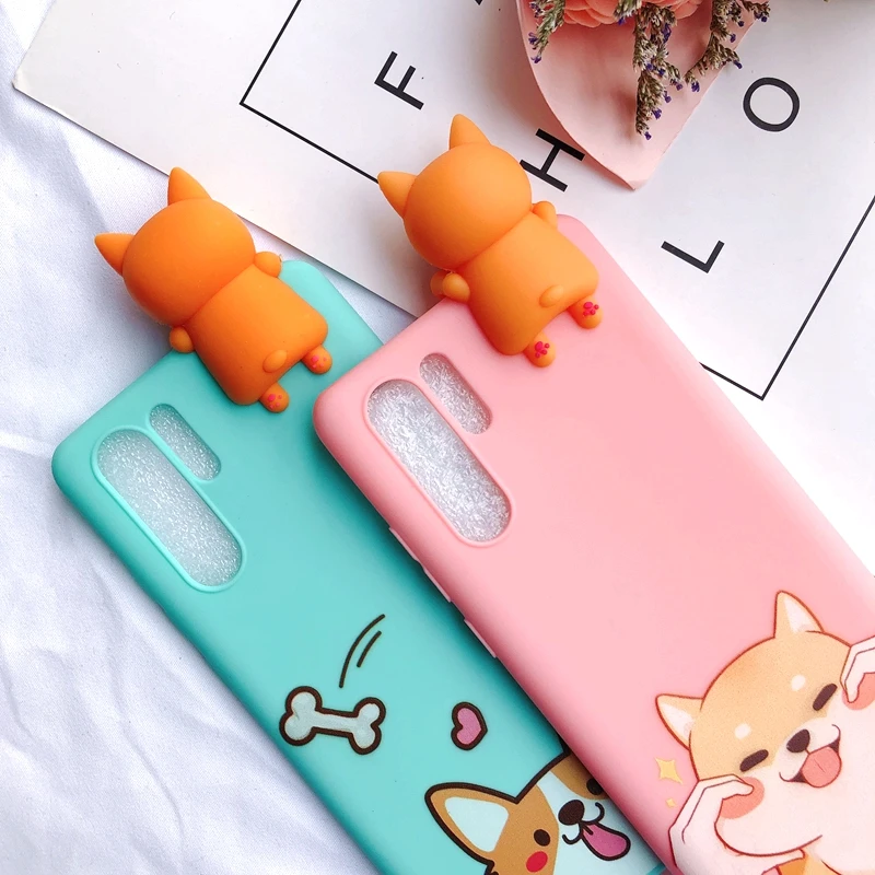 P30 Pro Чехол для Etui huawei P30 Pro Чехол 3D Kawaii панда Единорог силиконовый чехол для Funda huawei P30 Lite P30Pro чехол для телефона