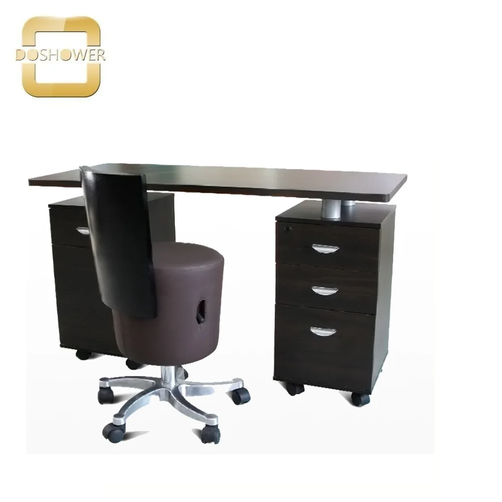 Doshower DS N2 manicure table used nail salon shop with antique