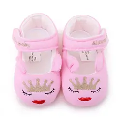 Летняя одежда для новорожденных детская обувь первые ходоки Новинка 2017 года для мальчиков и девочек хлопок мягкая подошва Симпатичные