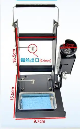 Soldering Iron Support Stand Station Metal  (5)