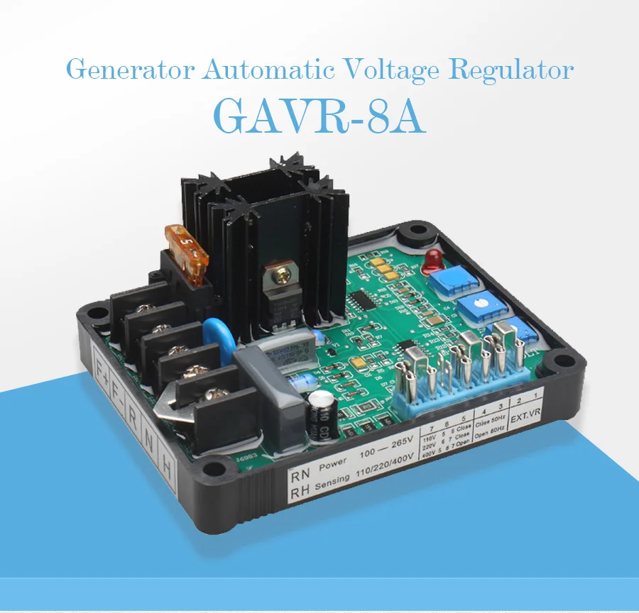 Генератор автоматический регулятор напряжения GAVR-8A GAVR 8A avr для генератора дизельного генератора