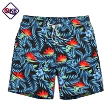 Qikerbong быстросохнущие мужские пляжные шорты Купальники для малышек купальники человек доска Шорты полиэстер человек Мужские Шорты для купания бермуды Повседневное Мужские Шорты для купания