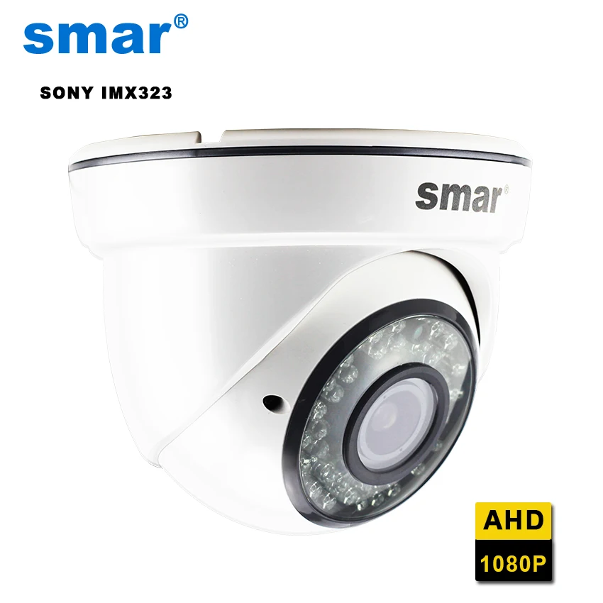 Smar SONY IMX323 1080P AHD камера с 2 8 12 мм 4X ручным зумом объектив купольная ночного видения