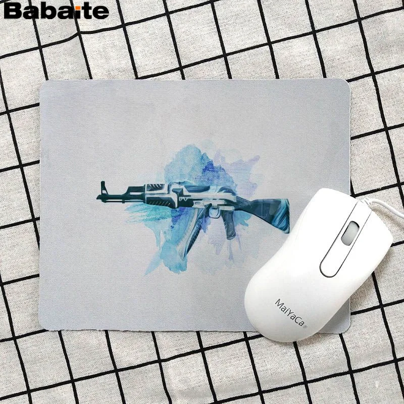 Babaite Забавный Cs Go Ak 47 красивый коврик для мышки в стиле аниме Гладкий блокнот