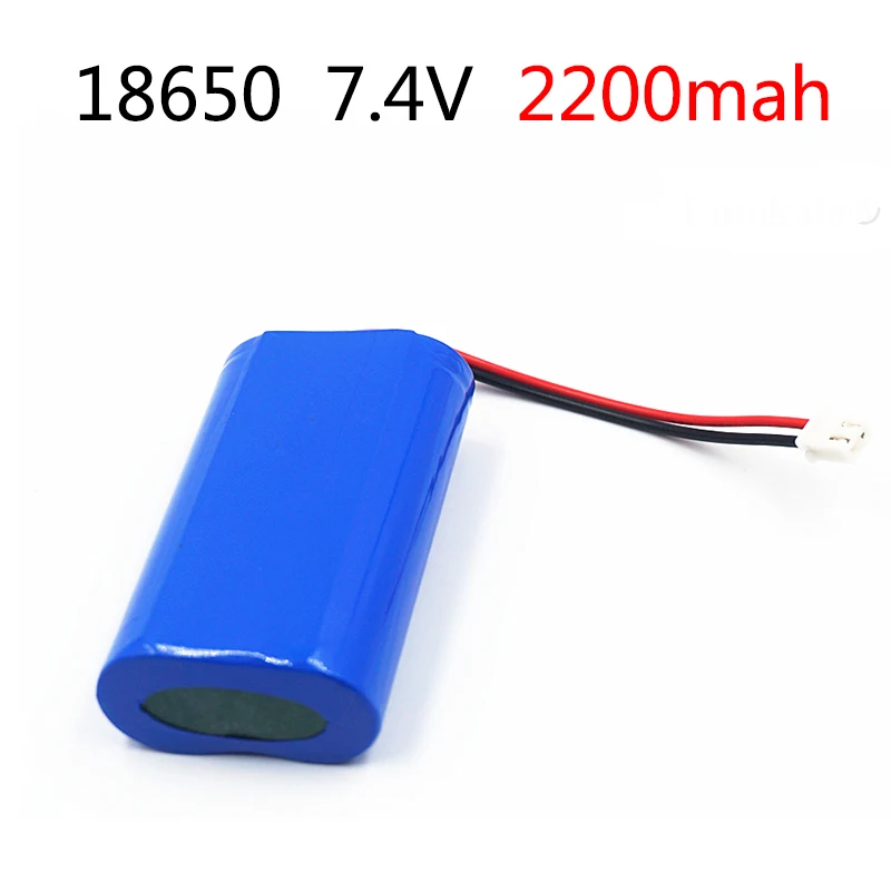 7,4 V/8,4 V аккумулятор 2200mAh 18650 аккумулятор 2.2Ah Аккумуляторы для зарядного устройства/громкоговорителей/роботов/инструментов