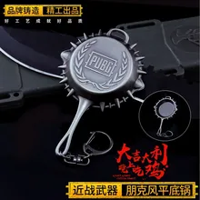 Игра PUBG PLAYERUNKNOWN боевые поля замок для шкафов Пряжка периферийные украшения Пан комплект с подвесками в стиле панк брелок