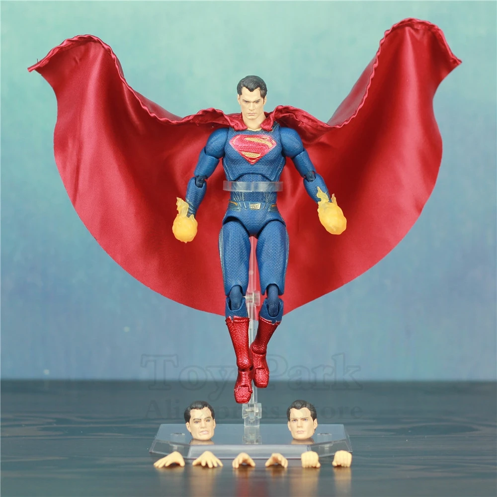 DC Comic Лига Справедливости Spuerman 6 "экшн-фигурка из фильма Генри кавилл Spuer герой Человек Сталь ко Meidcom игрушка Mafex игрушки куклы