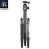 RT50C Carbon Fiber tripod monopod for dslr camera light Portable stand compact professional tripe for Gopro Better than Q666C ► Photo 2/5