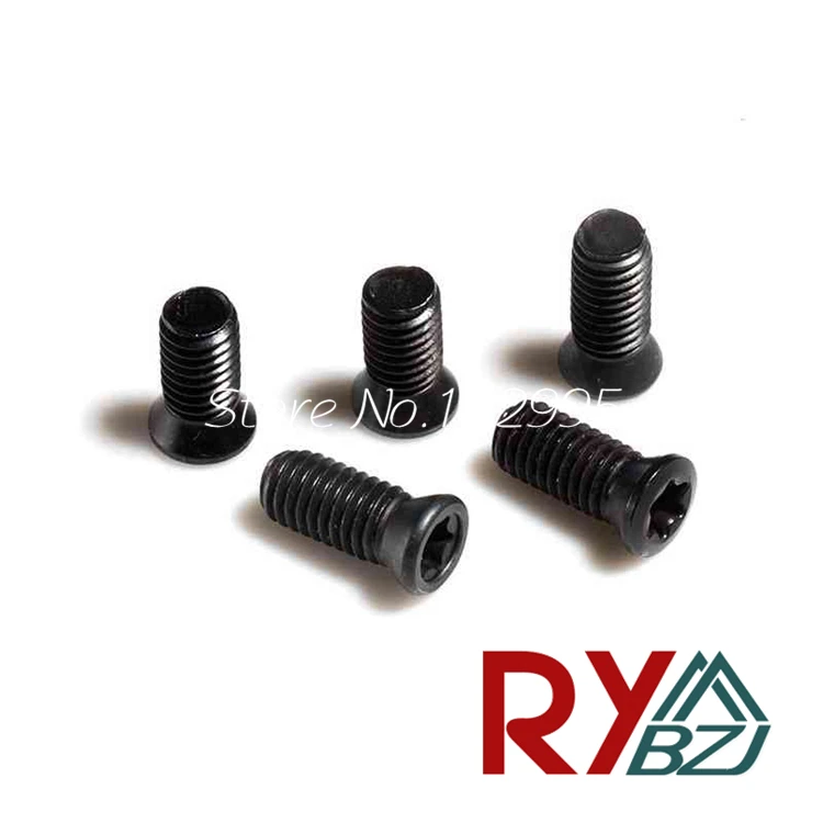 Класс 12 9 вставной винт Torx M1.6 M1.8 M2 M2.5 M3 M3.5 M4 M5 Сменные карбидные вставки аксессуары