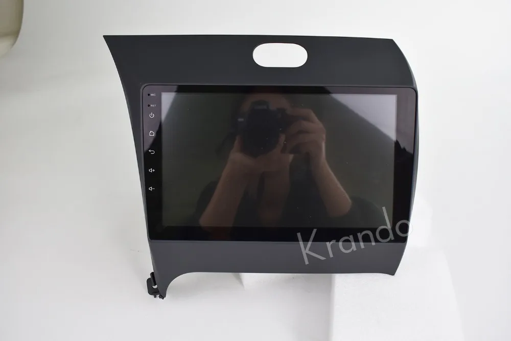 Top Krando Android 8.110.1" IPS Big Screen Full touch car Multimedia player for KIA CERATO/K3/FORTE 2013+ navigation system gps BT 5