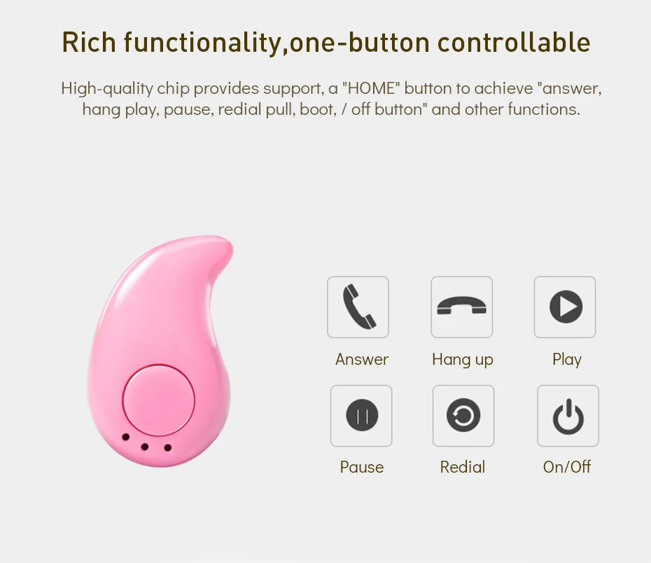 Wireless Earphones Bluetooth Noise Cancelling Bluetooth Earphone Sport Wireless Headset Mini Earphones For Samsung Galaxy (9)