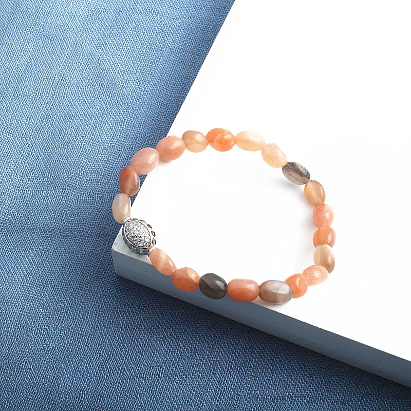 

New charms Beaded bracelet men women natural stone beads bracelets bangles friendship homme bracelet Jewelry gift
