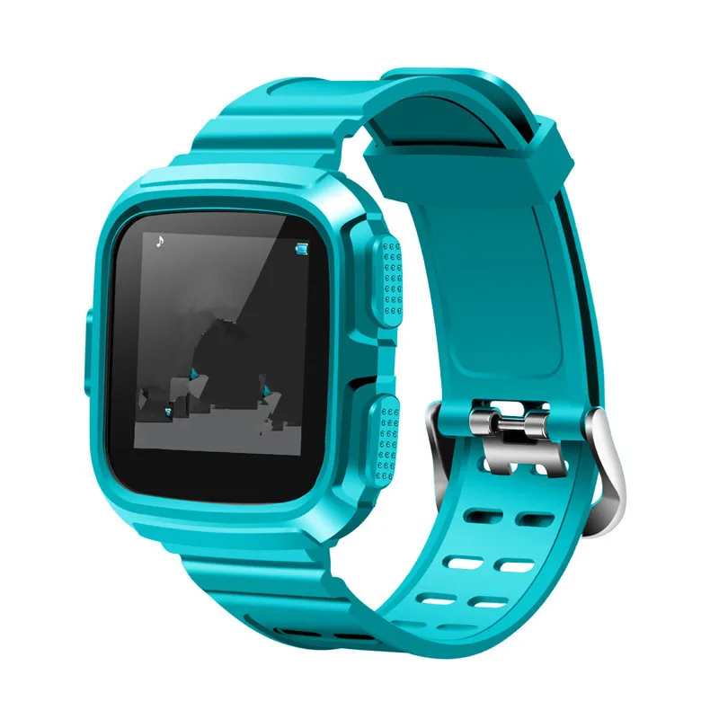 2 в 1 COMLYO Замена TPU ударопрочный защитный ремешок для Fitbit Versa ремешок браслет чехол для Fitbit Versa крышка - Цвет: Green