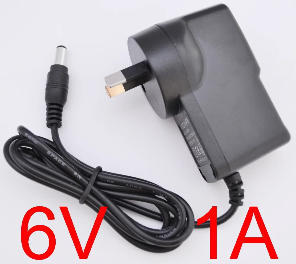 500PCS 6V1A High quality AC 100V 240V Converter Switching power adapter