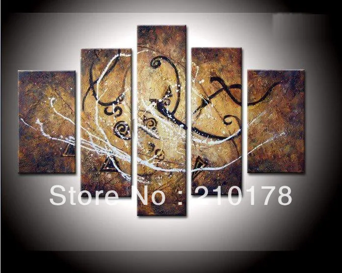 

hand painted oil painting MODERN ABSTRACT HUGE WALL ART OIL PAINTING XD5-095