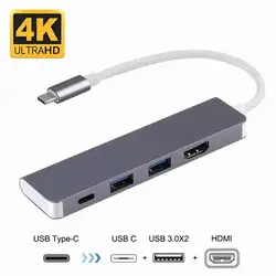 USB C к HDMI адаптер для samsung станция dex Настольный опыт для Galaxy S10/S10 +/S10e/S9/S9 +/S8/S8 + Note9/8/nid переключатель/M