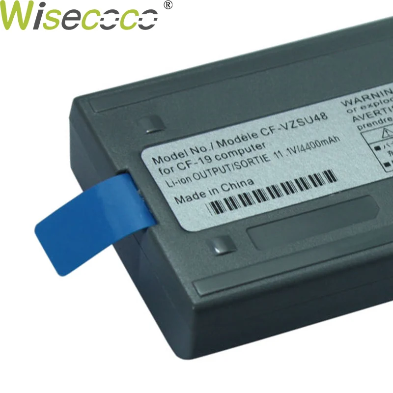 Wisecoco CF-VZSU48U CF-VZSU48 Батарея для цифрового фотоаппарата Panasonic CF-VZSU48 CF-VZSU28 CF-VZSU50 CF-19 CF19+ номер для отслеживания