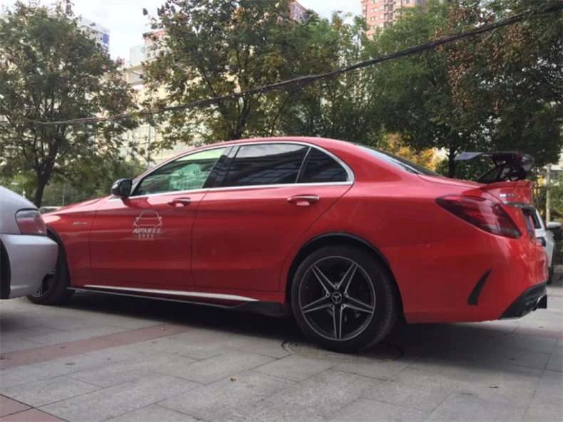 Спойлер из углеродного волокна для BENZ CLA W204 W205 W212 W117-UP крыло Спойлеры Высокое качество Аксессуары для модификации автомобиля