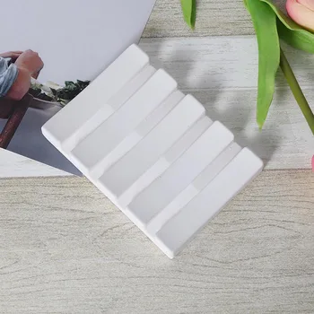 

Soap Dish Tray Holder Storage Soap Rack Plate Box Container for Bath Shower Bathroom TN88