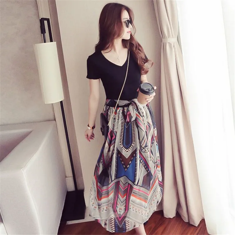 Gogooi New Arrival 2018Sring Evening Party Hollow Out Beach Dress Womens Boho Sleeveless Maxi Dress Party dresses2