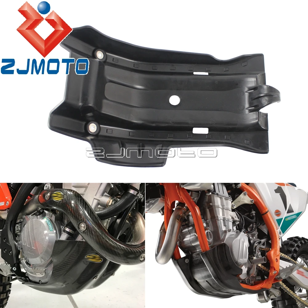Внедорожная Нижняя крышка двигателя для KTM 250 350 EXC-F шесть дней- опорная пластина для Husqvarna FE250 FE350