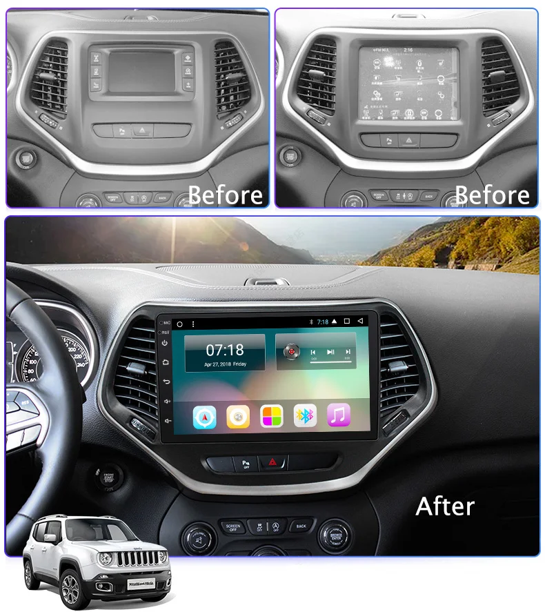 NaviTopia 10 1 дюймов Octa Core/4 ядра Android 7 1/8 автомобильный DVD мультимедиа gps навигация для