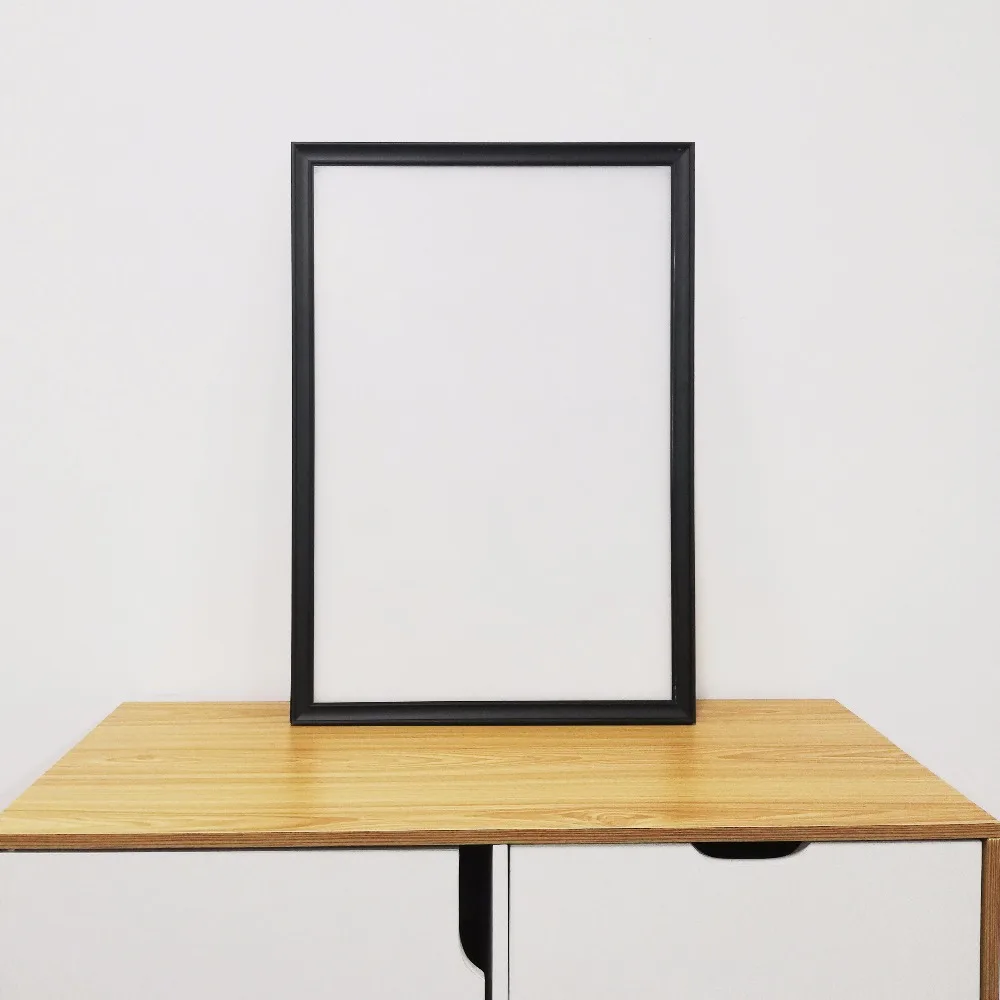 

photo frames of aluminum black color big size for home decoration