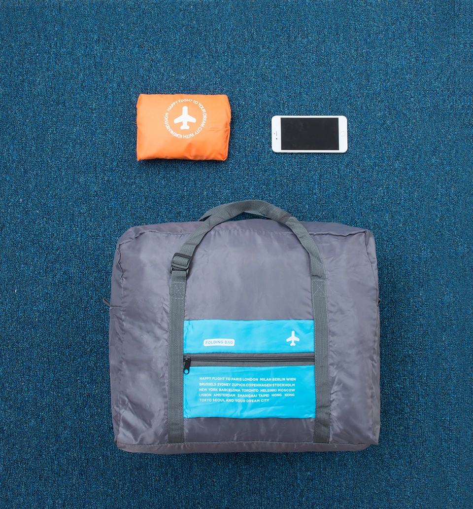 bolsa de nylon dobrável unisex Tipo de Bolsa : Sacolas de Viagem