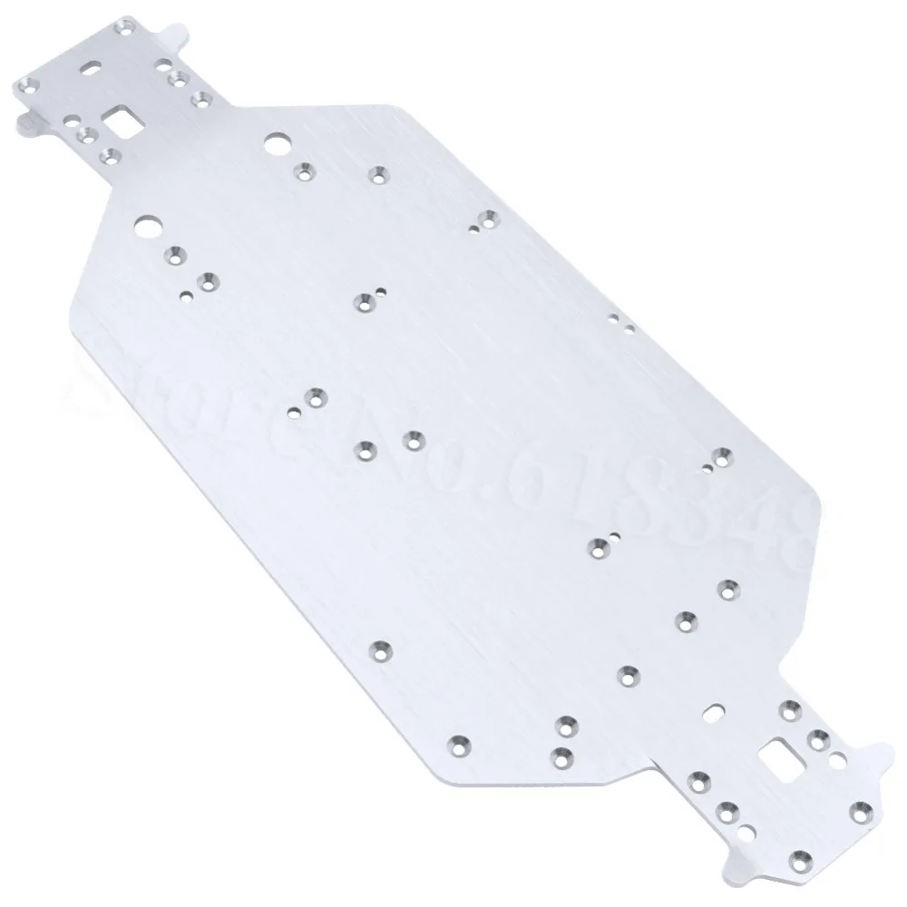 HSP 04001 03601 Aluminum Metal Chassis For EP Electric RC 1/10 Off Road Buggy Monster Truck 94111 Upgrade Parts Redcat Exceed