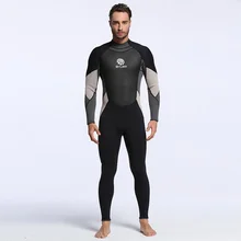 Мужской гидрокостюм для подводной охоты 3 мм неопрен SCR суперэластичный Гидрокостюм Водонепроницаемый теплый Профессиональный гидрокостюмы для серфинга полный костюм