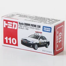 Takara Tomy Tomica Toyota Crown Patrol Police Car Metal Diecast Model Vehicle Toy Car New#110