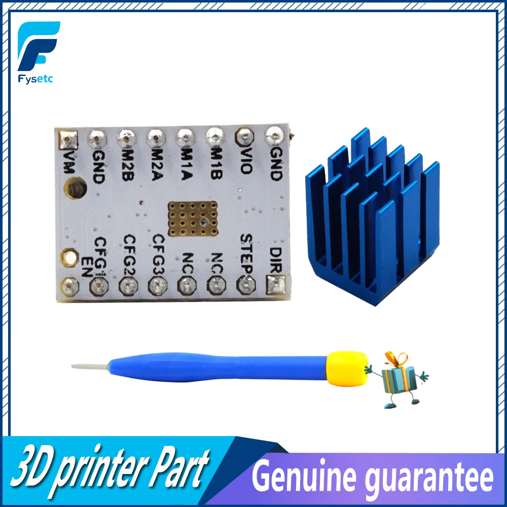 TMC2100 V1.3 TMC2130 TMC2208 V1.2 محرك متدرج StepStick كتم سائق الصامت ممتازة الاستقرار حماية ل 3d طابعة أجزاء