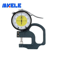 Механический толщиномер 0-10 инструмент Керамический Зонд из нержавеющей стали