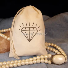 CBRL cotton drawstring jewelry bag for gift bracelet necklace nuts accessories diamond gadget jade pouchbag customize wholesale
