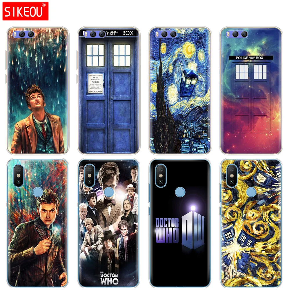 Силиконовый чехол для Xiaomi Mi 8 8SE A1 A2 5 5S 5X 6 Mi5 MI6 NOTE 3 MAX Mix 2 2S Doctor Who|Бамперы| |